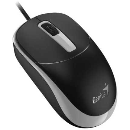 GENIUS DX-123 USB-C Optical crno-sivi miš