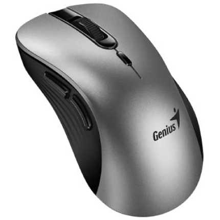 GENIUS Ergo 8100S AI, Silver Grey USB Bežični miš