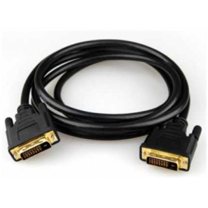 FAST ASIA Kabl DVI-D Dual Link – DVI-D Dual Link M/M 1.8m feritno jezgro crni