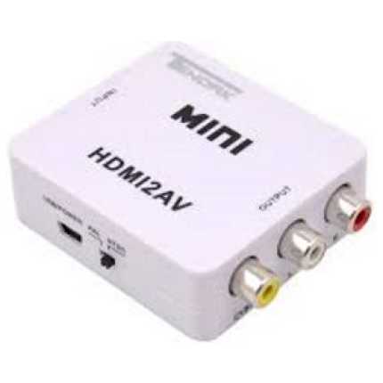 FAST ASIA Adapter HDMI – AV 3xRCA 1080P