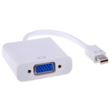 E-GREEN Adapter Mini DisplayPort (M) – VGA D-sub (F) crni