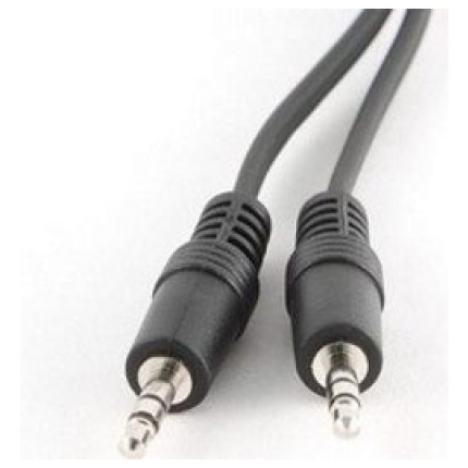 E-GREEN Kabl audio 3.5mm – 3.5mm M/M 5m crni