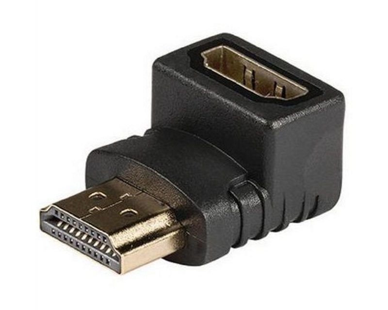 CREATOR: gd-jpeg v1.0 (using IJG JPEG v62), quality = 90 E-GREEN Adapter HDMI (M) – HDMI (F) pod uglom crni