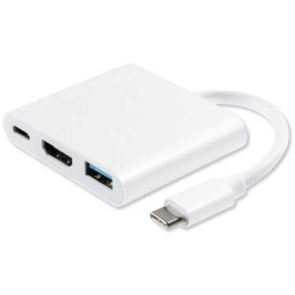 FAST ASIA Adapter – konvertor USB 3.1 tip C – USB 3.0 + HDMI + tip C