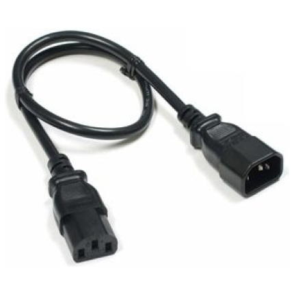 E-GREEN Kabl naponski C13 – C14 (UPS – PC) 1.8m