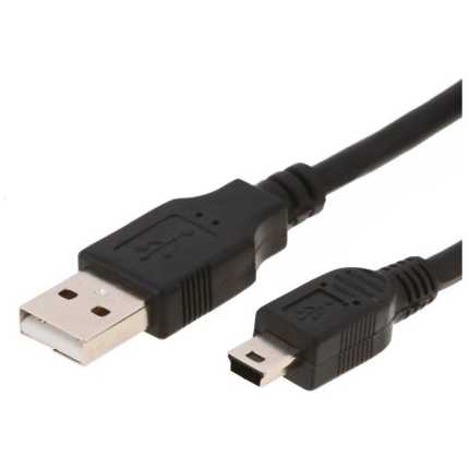 E-GREEN Kabl 2.0 USB A – USB Mini-B M/M 1.8m crni