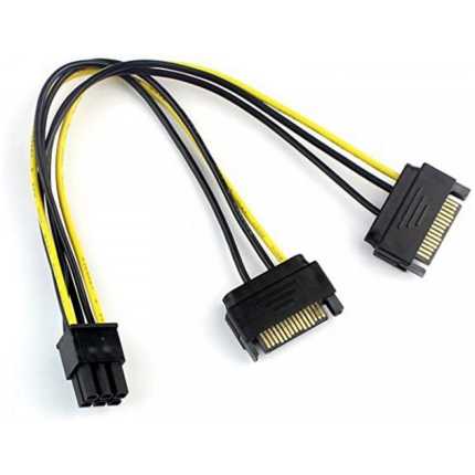 FAST ASIA Adapter za napajanje VGA (6-pin) -2x Sata