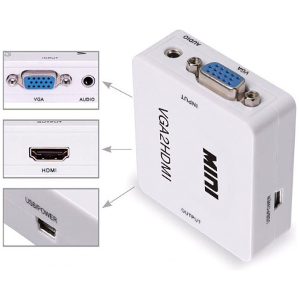 MAXPRO LINE Konverter HDMI na VGA aktivni STAR