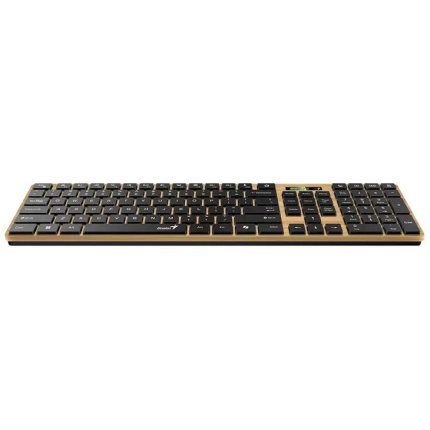 GENIUS SlimStar 7250BT, AI, Pine Wood YU wireless tastatura