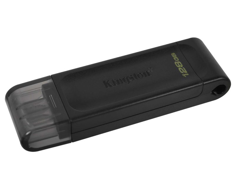 USB01115_v KINGSTON 128GB DataTraveler USB-C flash DT70/128GB