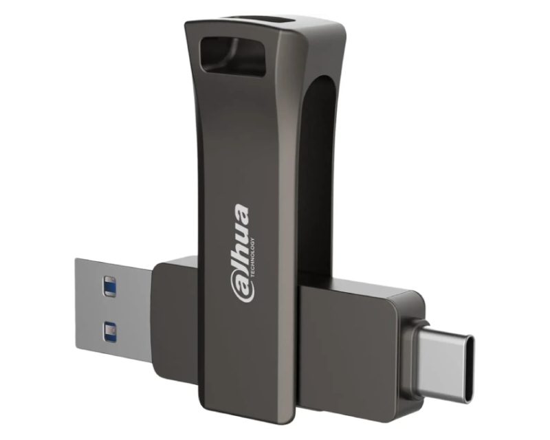 USB01224_v DAHUA 64GB 3.2 DHI-USB-P629-32-64GB USB/USB-C flash crni