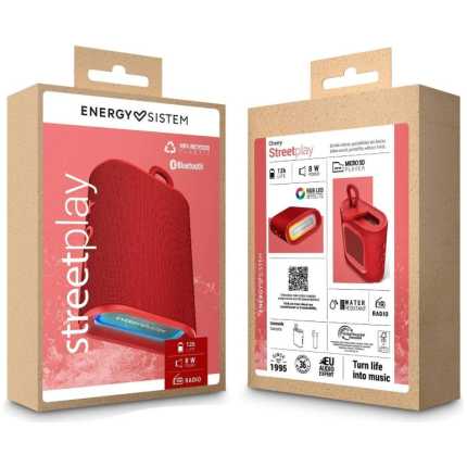 ENERGY SISTEM Cherry StreetPlay zvučnik crveni (M45924)