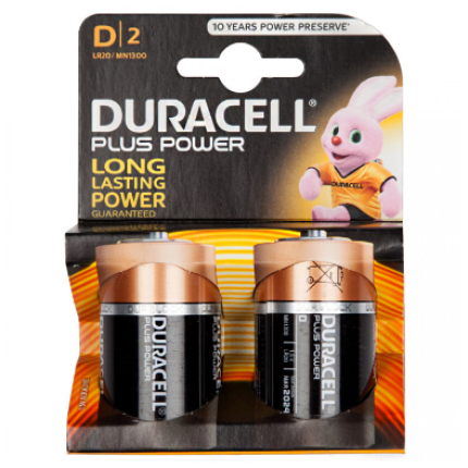 Baterija DURACELL D2 LR20/MN1300