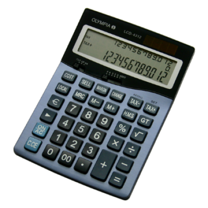 Kalkulator Olympia 4312 LCD
