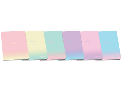 SVESKA A4 ONE COLOR- 80g PAPIR – 52 LISTA – DIKTO za devojčice