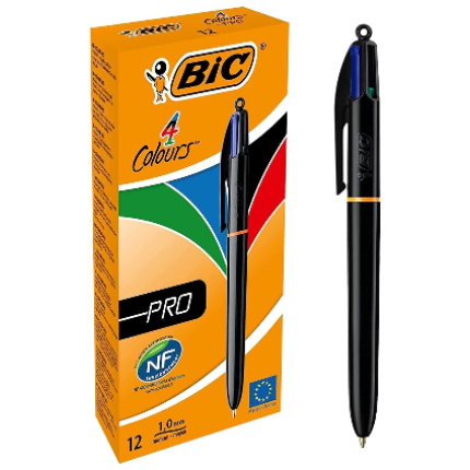 BIC 4COLOURS PRO RETRACTABLE HEMIJSKA OLOVKA
