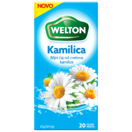 Čaj kamilica 20gr WELTON