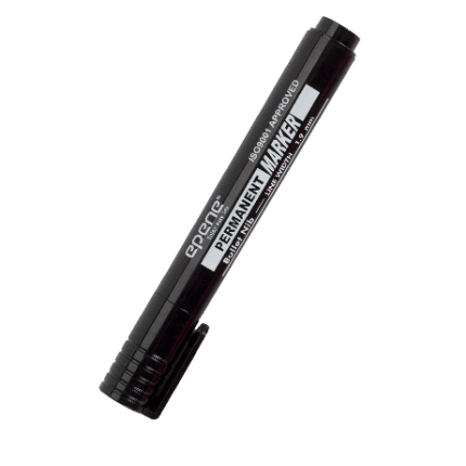 Epene marker obli vrh crni