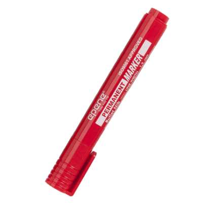 Epene marker obli vrh crveni