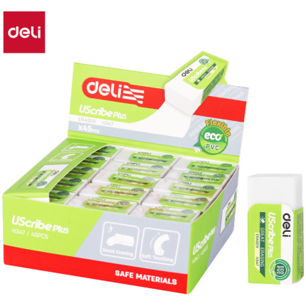 GUMICA DELI USCRIBE PLUS - FLEX EKO PVC 33x15x12mm BELA EH347