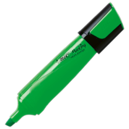 Bic flat highlighter zeleni