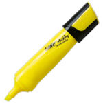 Bic flat highlighter žuti