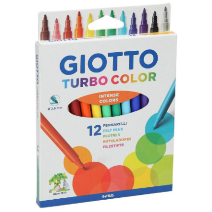 Giotto flomasteri 1/12