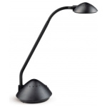 Stona lampa LED MAUL “arc” srebrna MAUL