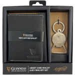 Gift box: kožna futrola za kartice 100×80 mm i otvarač za flaše JBGNGS 06 Guiness crna Guinness