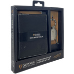 Gift box: kožna futrola za kartice 100×80 mm i otvarač za flaše JBGNGS 06 Guiness crna Guinness