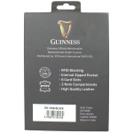 Novčanik muški kožni JBGNW08 sa RFID zaštitom 120x90x20 Guiness crna Guinness