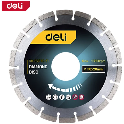 DIJAMANTSKA SEGMENTNA REZNA PLOČA DELI 110MM EDH-SQP110-E1