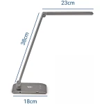 Stona lampa LED MAUL “stella” sa dimerom i bežičnim punjačem antracit MAUL